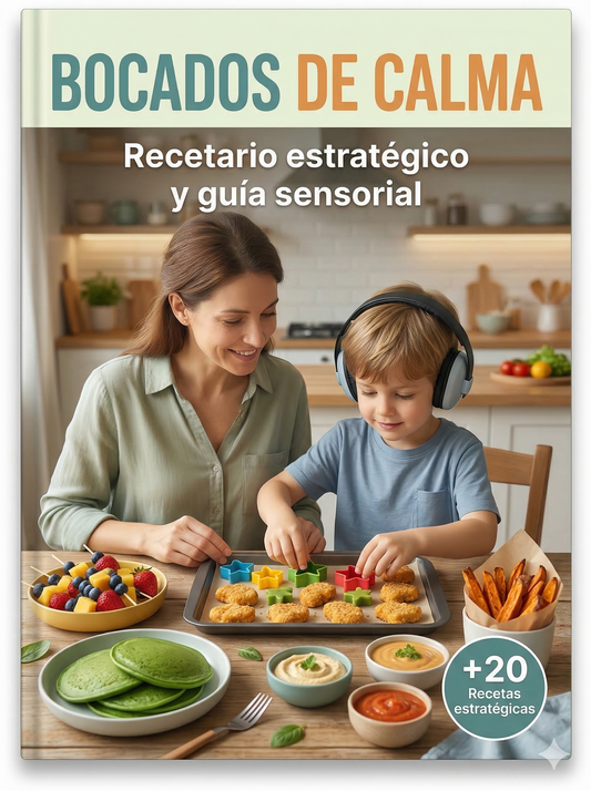 🥦Bocados de Calma : Recetario estrégico y guia sensorial (+20 recetas estratégicas)